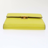 Hermès Bag/Purse Leather in Yellow