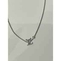 Louis Vuitton Necklace White gold in White