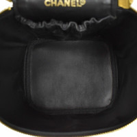 Chanel Vanity Case in Pelle in Nero