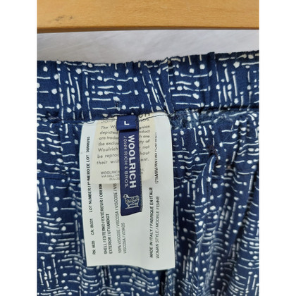 Woolrich Trousers Viscose in Blue