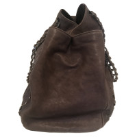 Chanel Shopper en Daim en Marron