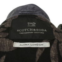 Other Designer Scotch & soda - leather jacket in blue