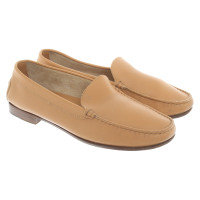 Tod's Slipper/Ballerinas aus Leder in Braun