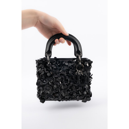 Dior Handbag Leather in Black