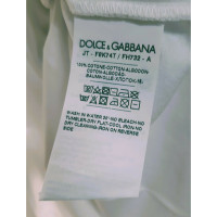 Dolce & Gabbana Oberteil aus Baumwolle in Weiß