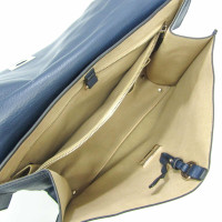 Givenchy Shark Bag aus Leder in Blau