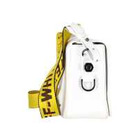 Off White Shoulder bag Leather in White