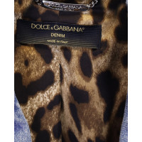 Dolce & Gabbana Jas/Mantel Katoen in Blauw