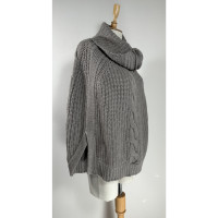 Repeat Cashmere Strick aus Wolle in Braun