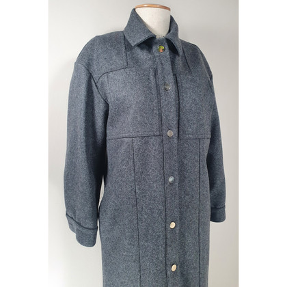 Roseanna Jacke/Mantel aus Wolle in Grau