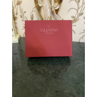 Valentino Garavani Clutch Bag Leather in Beige