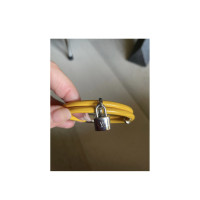 Louis Vuitton Bracelet/Wristband Leather in Yellow