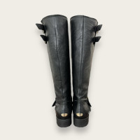Jimmy Choo Boots Leather in Black