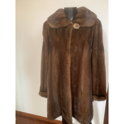 Saga Mink Jacket/Coat Fur in Brown