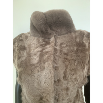 Giuliana Teso Jacket/Coat Fur in Beige