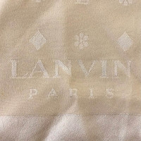 Lanvin Schal/Tuch aus Seide in Beige