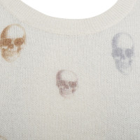 Skull Cashmere T-shirt avec imprimé