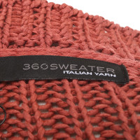 360 Sweater Cardigan en terre cuite