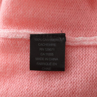360 Sweater Kaschmir-Pullover in Rosa/Creme