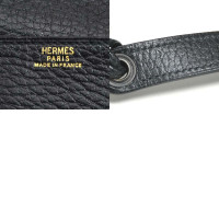 Hermès Clutch Leer in Zwart