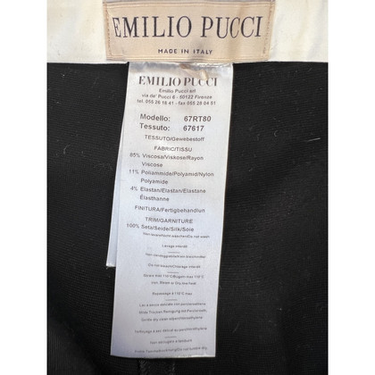 Emilio Pucci Trousers in Black