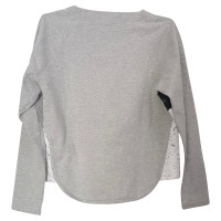 N°21 Sweatshirt aus Materialmix