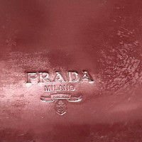 Prada Bag/Purse Patent leather in Bordeaux