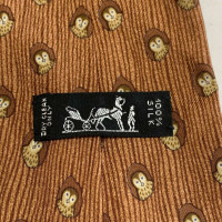 Hermès Accessory Silk in Brown
