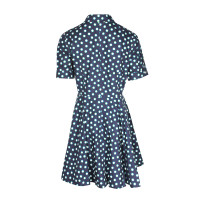 Miu Miu Kleid aus Baumwolle in Blau