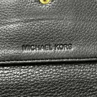 Michael Kors Täschchen/Portemonnaie aus Leder in Schwarz