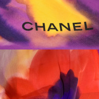 Chanel Scarf/Shawl Silk in Violet