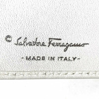 Salvatore Ferragamo Gancini Leather in Gold