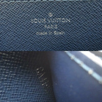 Louis Vuitton Zippy XL aus Leder in Blau
