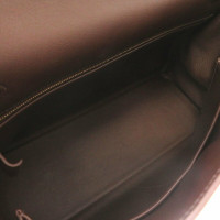 Hermès Handtasche aus Leder in Braun