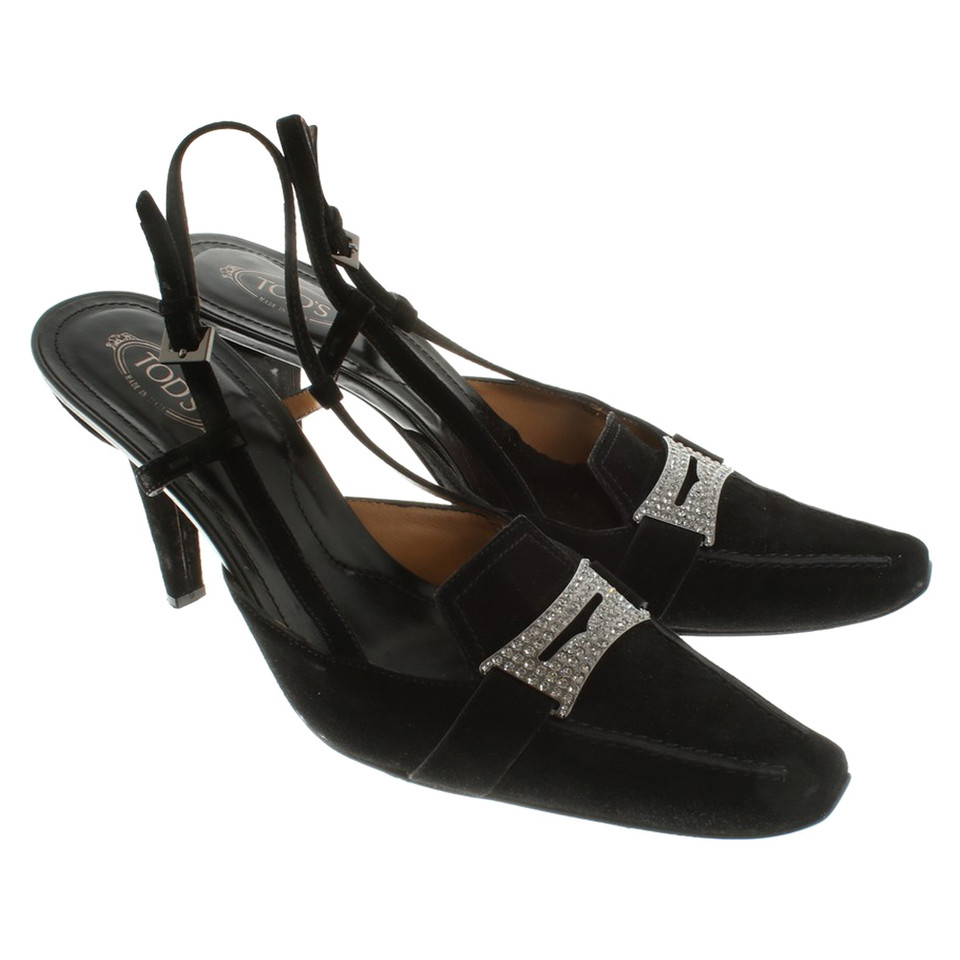 Tod's pumps in nero