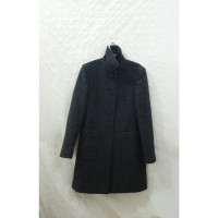 Dolce & Gabbana Jacke/Mantel aus Wolle in Grau