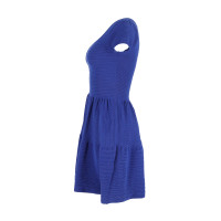 Sandro Kleid aus Baumwolle in Blau