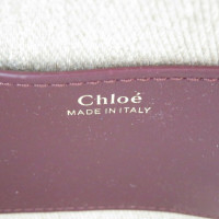 Chloé Shopper Leather in Bordeaux