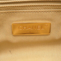 Chanel Shopper in Pelle scamosciata in Oro