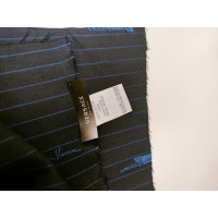 Gianni Versace Scarf/Shawl Wool in Blue