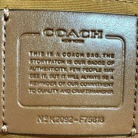 Coach Shopper Leather in Gold