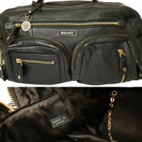 Dkny Handbag Leather in Black