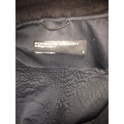 Porsche Design Jacke/Mantel aus Wolle in Schwarz