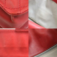 Chanel Matelassée aus Leder in Rot