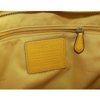 Coach Tote bag Leather in Yellow
