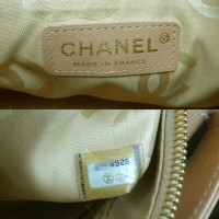 Chanel Wild Stitch Bag aus Leder in Beige