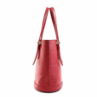 Louis Vuitton Bucket Bag en Cuir en Rouge