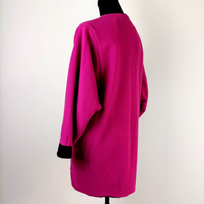 Yves Saint Laurent Jacket/Coat Wool in Pink