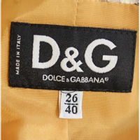 Dolce & Gabbana Anzug in Creme