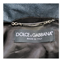Dolce & Gabbana Blazer en Cuir